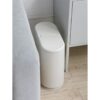 Sooyee 10 Liter Rectangular Plastic Trash Can Wastebasket_2