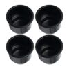 NovelBee Recessed Plastic Cup Drink Holder with Drain for_2