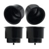 NovelBee Recessed Plastic Cup Drink Holder with Drain for_1