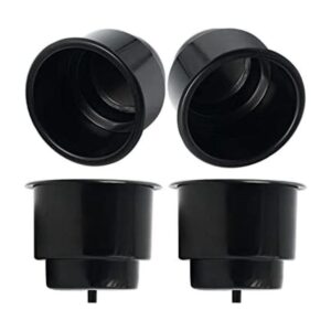 NovelBee Recessed Plastic Cup Drink Holder with Drain for_1