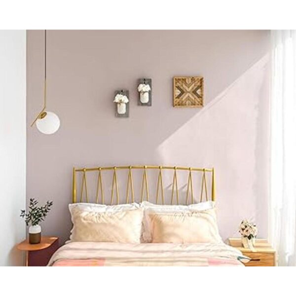 Mkono Juego de 2 apliques de pared de madera con diseño