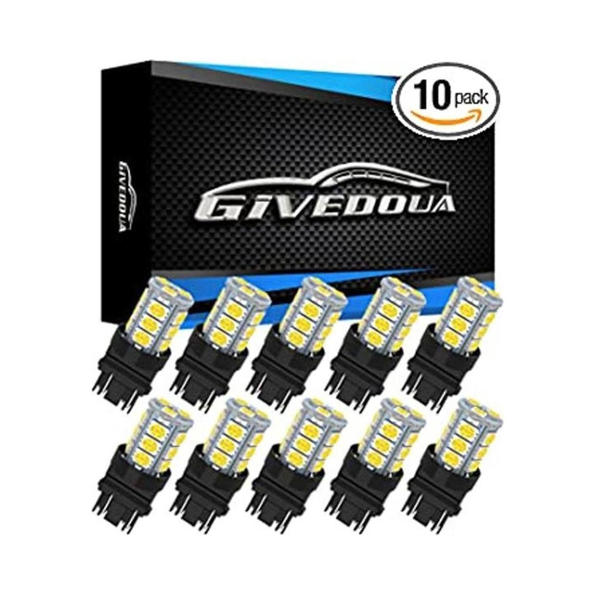 GIVEDOUA 3157 Bombilla LED para automóvil súper brillante