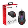 MSI Clutch GM30 Ratón para videojuegos luz mística RGB_1