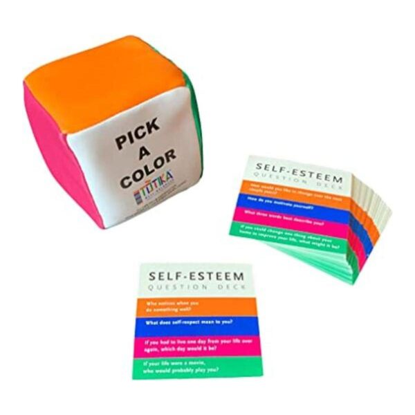 Tarjetas de autoestima Totika y cubo Totika_1