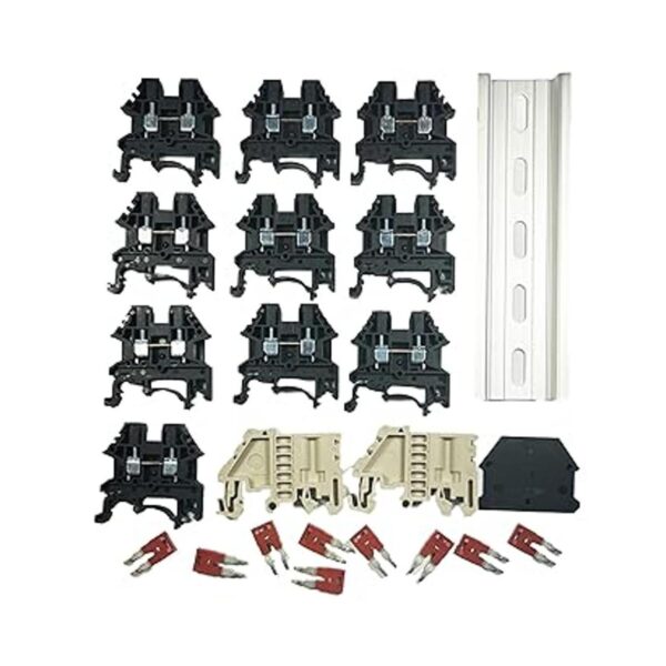 Dinkle Kit de montaje DK2.5NBK 10 Gang Negro con_2