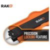 RAK Contour Gauge 10 Inch Edge Profile Measuring Tool_5