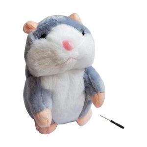 Himeeu Hámster de peluche interactivo para niños y niñas_1