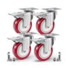 DL Ruedas giratorias de placa de 4 pulgadas ruedas_2