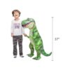 Dinosaurio inflable TRex de 37 pulgadas para decoraciones_5