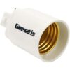 Geesatis 4 adaptadores de enchufe de luz Gx23 a E27