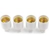 Geesatis 4 adaptadores de enchufe de luz Gx23 a E27