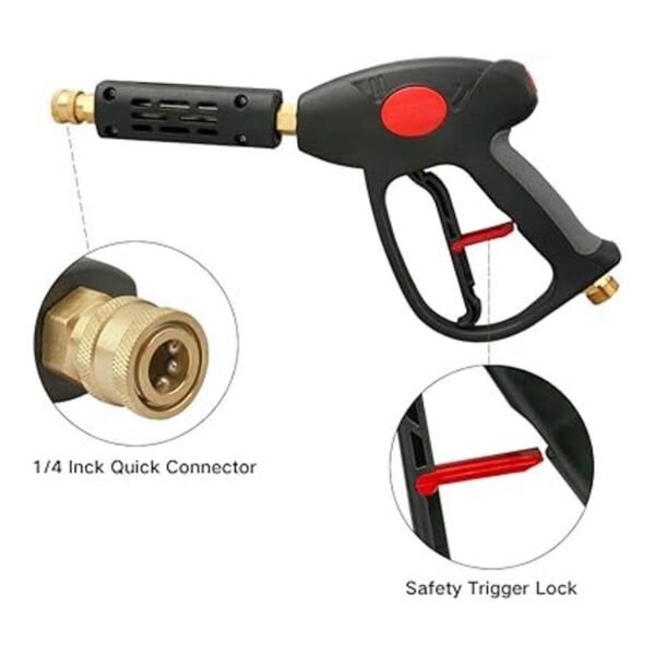 Sooprinse Pistola de lavado de alta presión de 4000 PSI_3