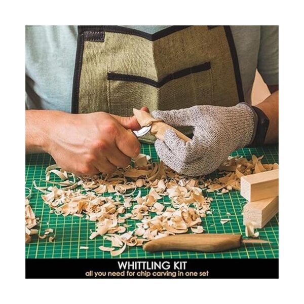 BeaverCraft Kit de tallado de madera S16 Kit de cuchillos