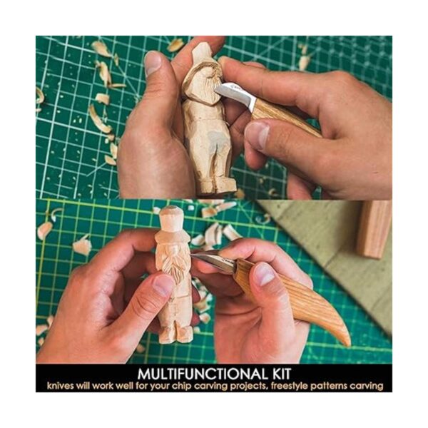 BeaverCraft Kit de tallado de madera S16 Kit de cuchillos