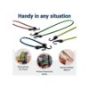 Bungee Cords Heavy Duty Outdoor with Hooks Premium Grade