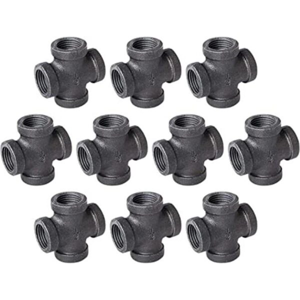 Conector de montaje cruzado de 4 vías de 12 pulgadas_1