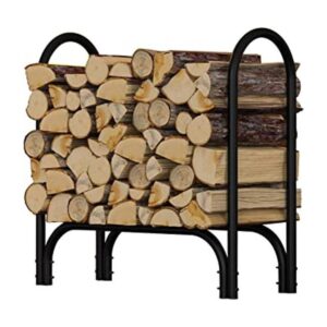 Fire Beauty Soporte para leña de 2.75 pies soporte para