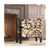 Fire Beauty Soporte para leña de 2.75 pies soporte para