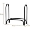 Fire Beauty Soporte para leña de 2.75 pies soporte para