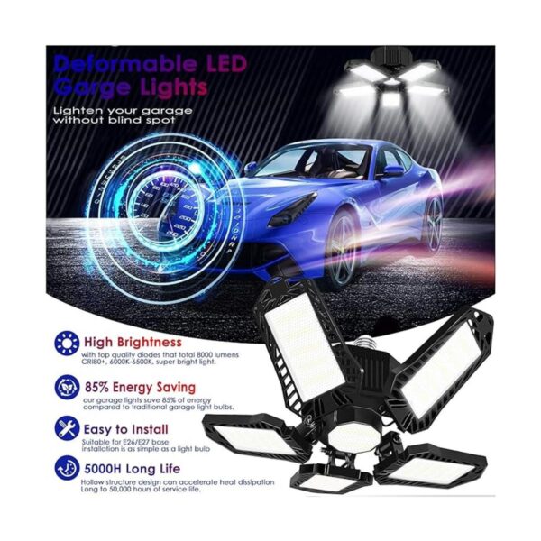 Bombillas LED de garaje 10000 lúmenes luz LED de tienda