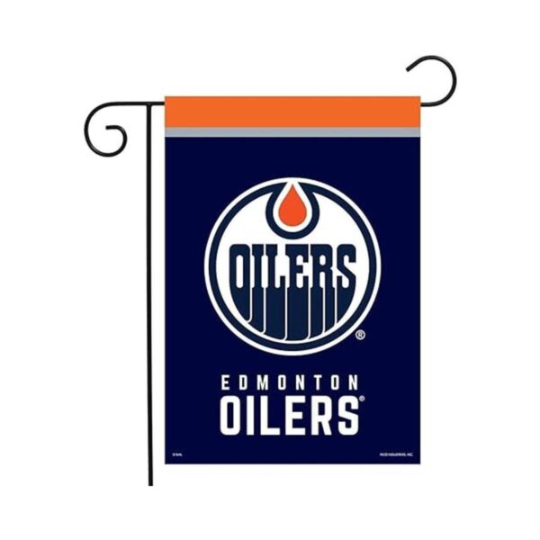 Sparo Edmonton Oilers Bandera de jardín con licencia de_2