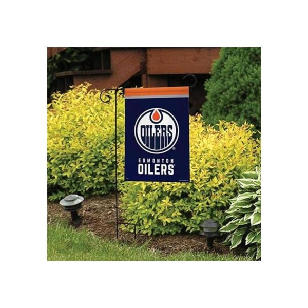 Sparo Edmonton Oilers Bandera de jardín con licencia de_3