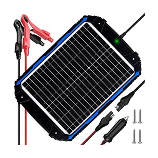 SUNER POWER Cargador y mantenedor de batería solar de 20 W_1