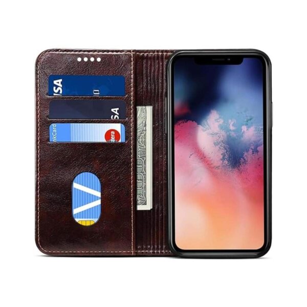 SINIANL Funda de piel para iPhone 11 funda tipo cartera_2