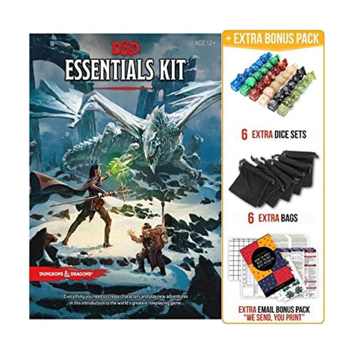 Dungeons and Dragons Essentials Kit de 5 edición con