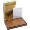 Juegoal Shut The Box Wooden Board Dice Game with 12_6