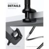 Lamicall Soporte para tableta de cuello de cisne para_6