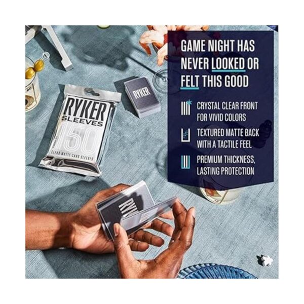 Ryker Mangas de tamaño estándar mate para cartas_3