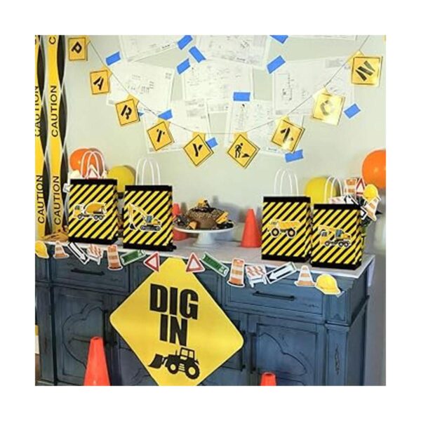 Bolsas de regalo con temática de construcción bolsas de_2