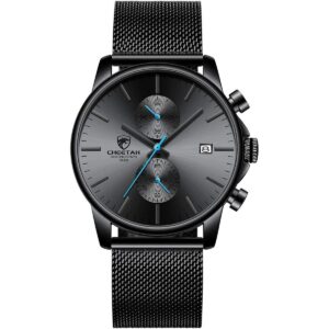 GOLDEN HOUR Reloj de moda para hombre elegante_1