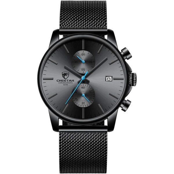 GOLDEN HOUR Reloj de moda para hombre elegante_1
