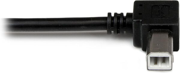 StarTech. com Cable USB 2.0 A a ángulo izquierdo B Cable_5