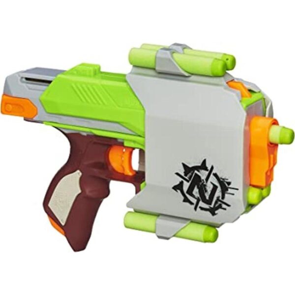 Dinamitero de juguete Nerf Zombie Strike Sidestrike Gris_1