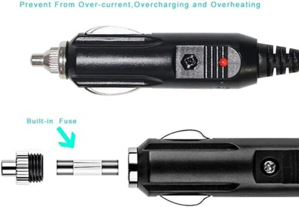 Cable de extensión para encendedor de cigarrillos macho_5