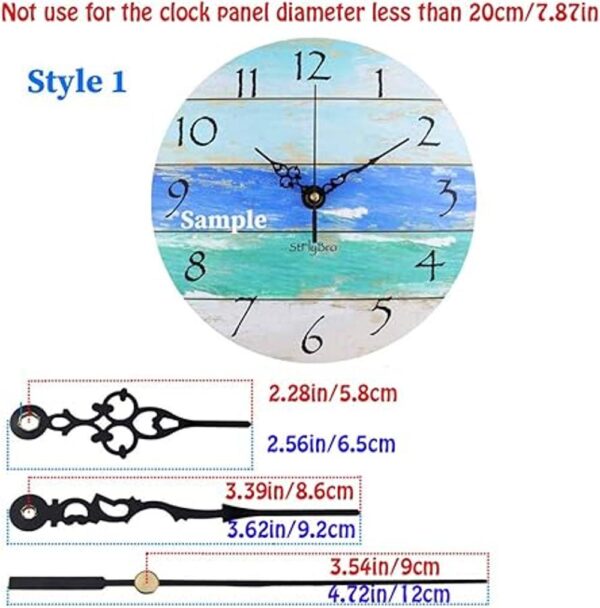 Satisfounder Mecanismo de movimiento de reloj de pared de_3