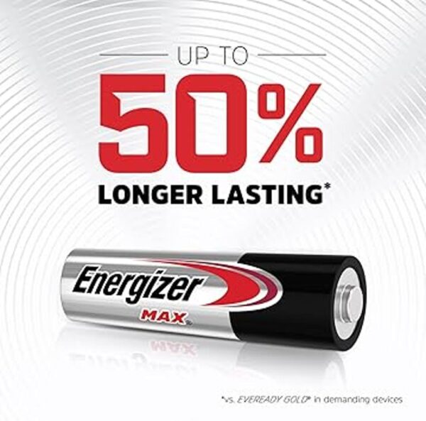 Pilas alcalinas Energizer Max E91MP12 AA 1 1_3