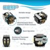 HQRP Contactor de condensador de un solo polo1 polo 30