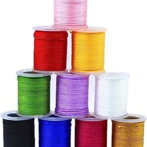 Framendino 10 rollos de cordón de nailon de 0.031 in para