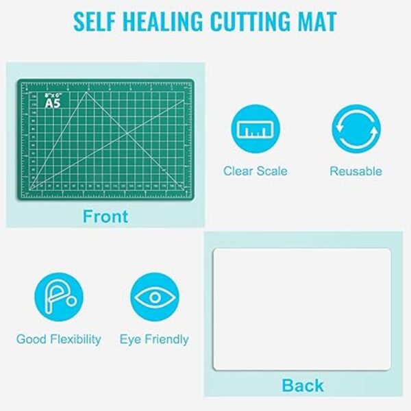 DIYSELF Exacto Juego de 2 cuchillos de manualidades con_6