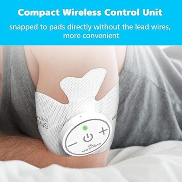 EasyHome Unidad TENS inalámbrica recargable compacta_2