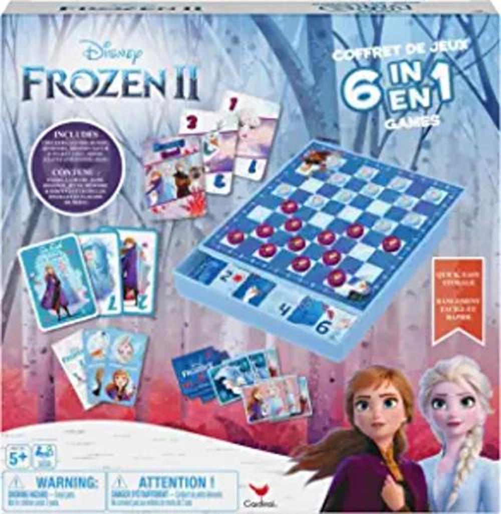 Disney Frozen 2 Casa de juegos 6 en 1 para niños y familias