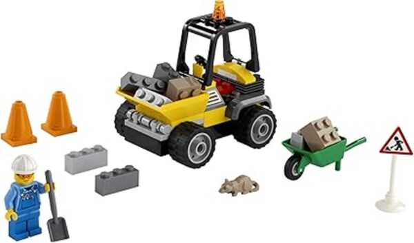 LEGO City Roadwork Truck 60284 Kit de construcción de_2