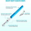 DIYSELF Exacto Juego de 2 cuchillos de manualidades con_4