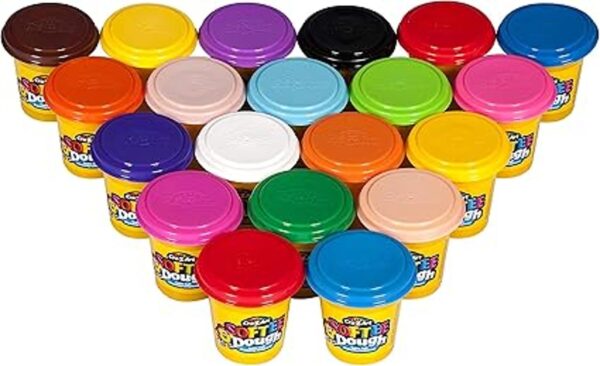 CraZArt Paquete de masa de 20 colores gigantes_2