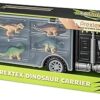 Prextex Juego de transporte de camión de dinosaurio de 16_5
