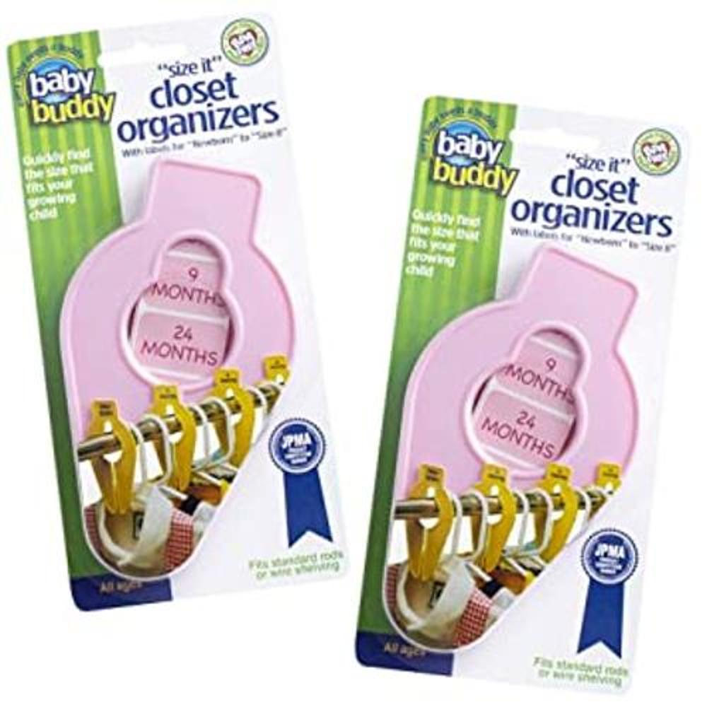 Baby Buddy SizeIt Separadores organizadores para perchas